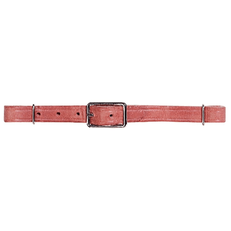 Berlin Custom Leather Russet Harness Leather Straight Curb Strap