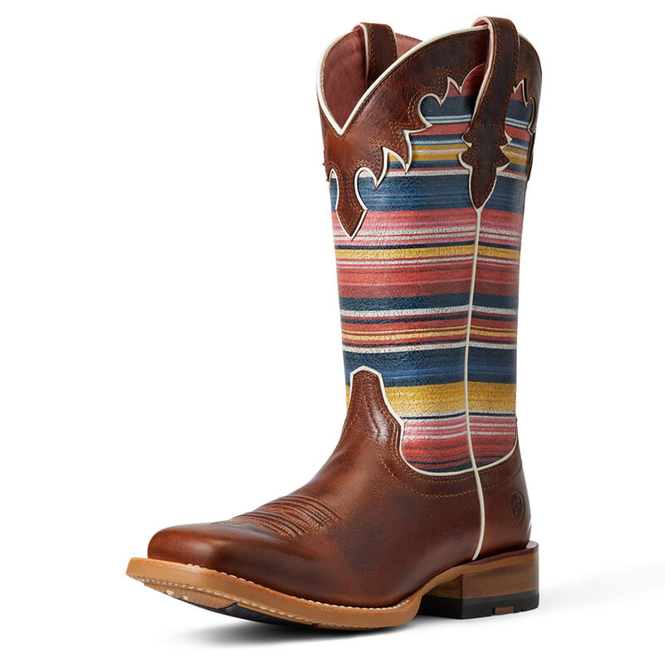 Ariat Fiona Western Boot Rye Brown/ Sedona Serape