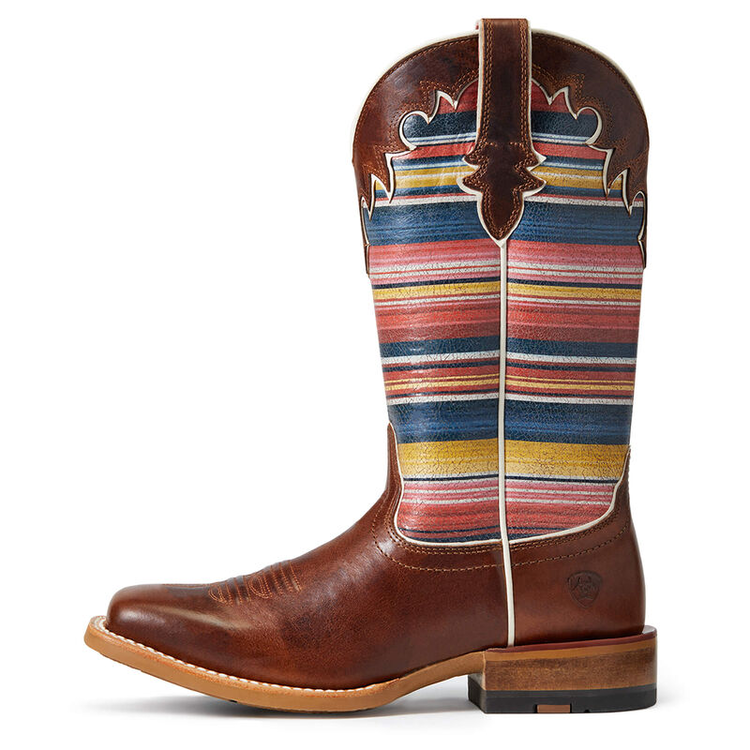 Ariat Fiona Western Boot Rye Brown/ Sedona Serape