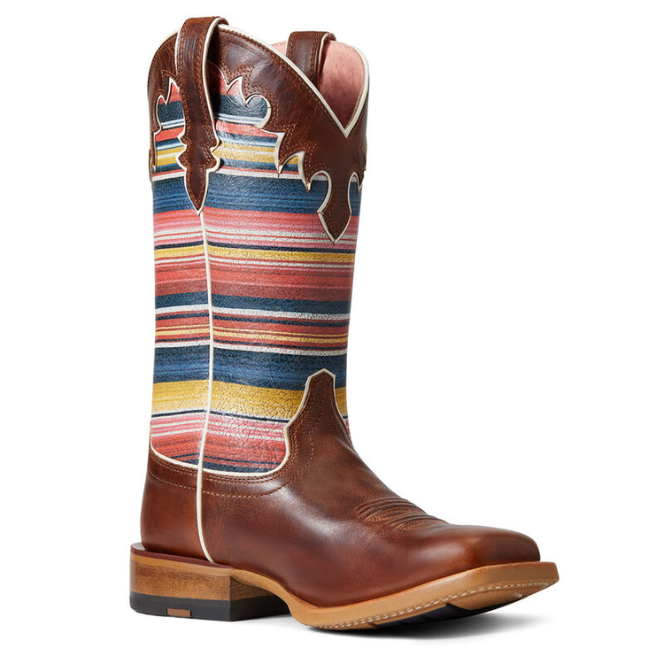 Ariat Fiona Western Boot Rye Brown/ Sedona Serape