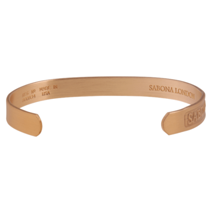 Sabona Brushed Copper Original Magnetic  Wristband