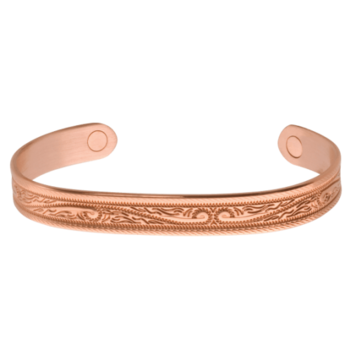 Sabona Copper Western Scroll Magnetic Wristband