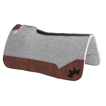 Best Ever Pads Kush 30x30 3/4" Oak Nut Leather Black/ Black Crown