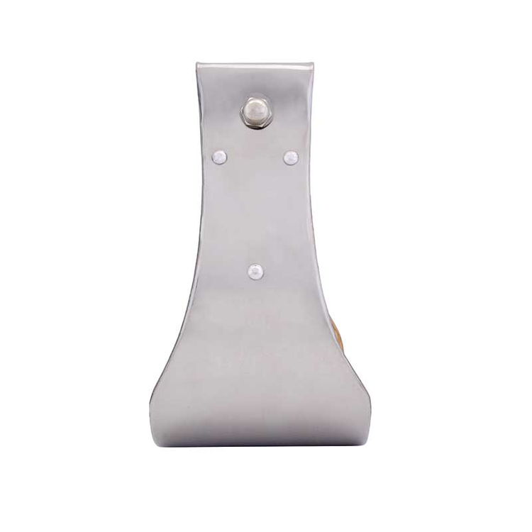 Equi-Sky Stainless Steel Covered Wooden Stirrups