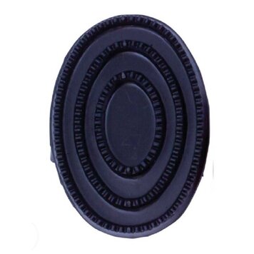 Large Soft Rubber Curry Comb