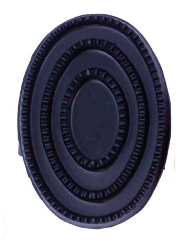 Large Soft Rubber Curry Comb