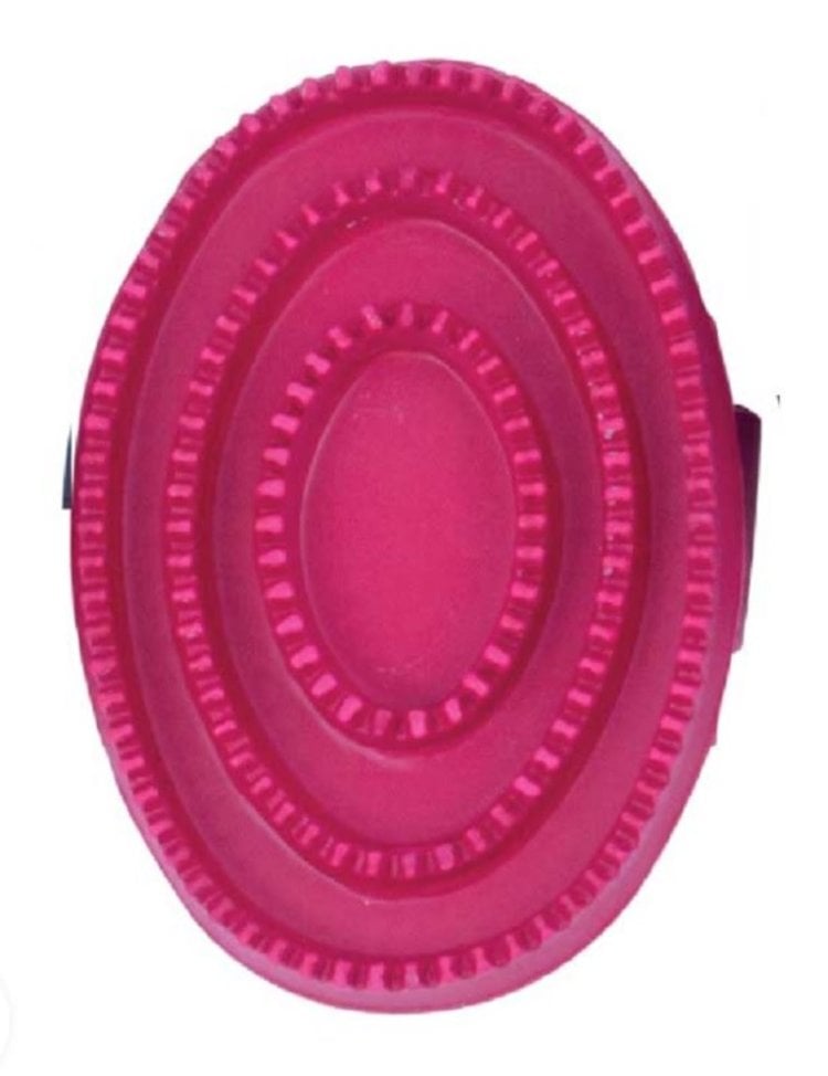 Large Soft Rubber Curry Comb
