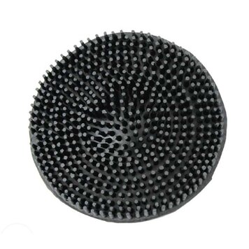 Small Round Rubber Face Brush