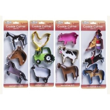 Assorted Cookie Cutter 3 Pack