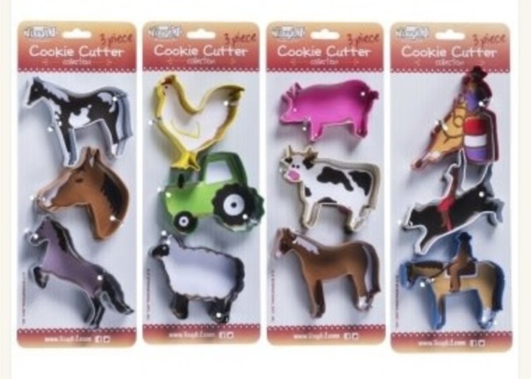 Assorted Cookie Cutter 3 Pack