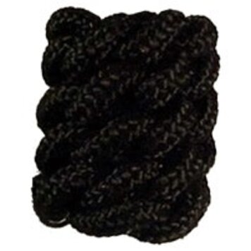 Black Nylon Calf Roping  Horn Knot