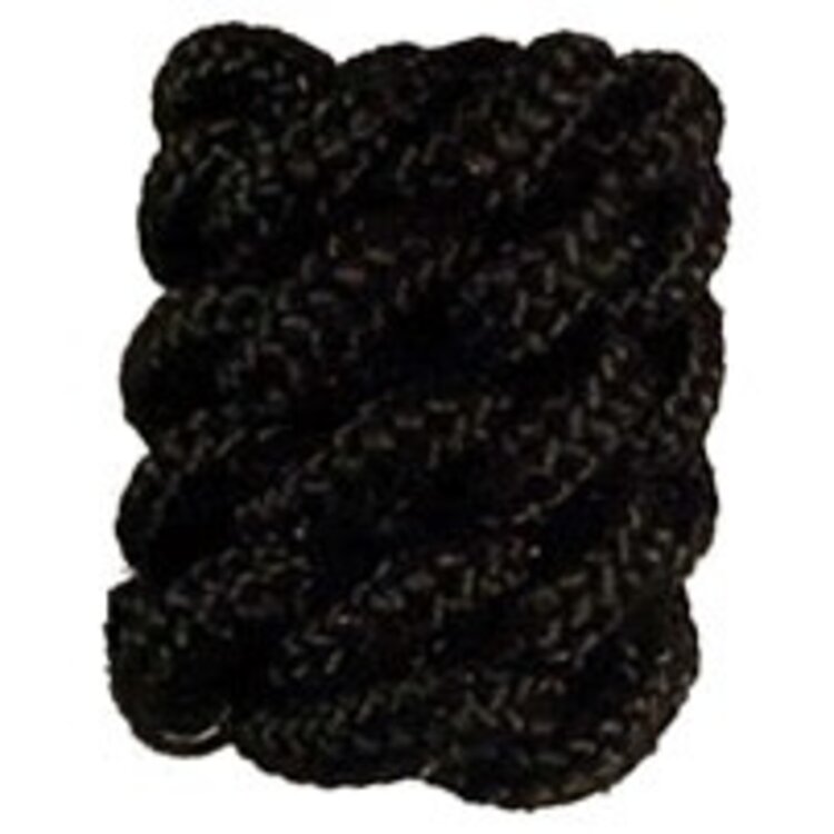 Black Nylon Calf Roping  Horn Knot