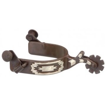 Tough 1 Youth Antique Brown Navajo Spurs