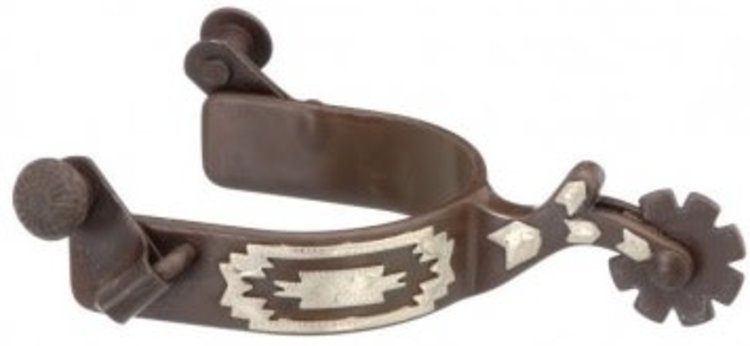 Tough 1 Youth Antique Brown Navajo Spurs