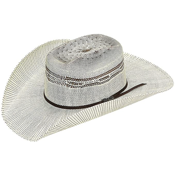 Twister Brown Bangora Straw