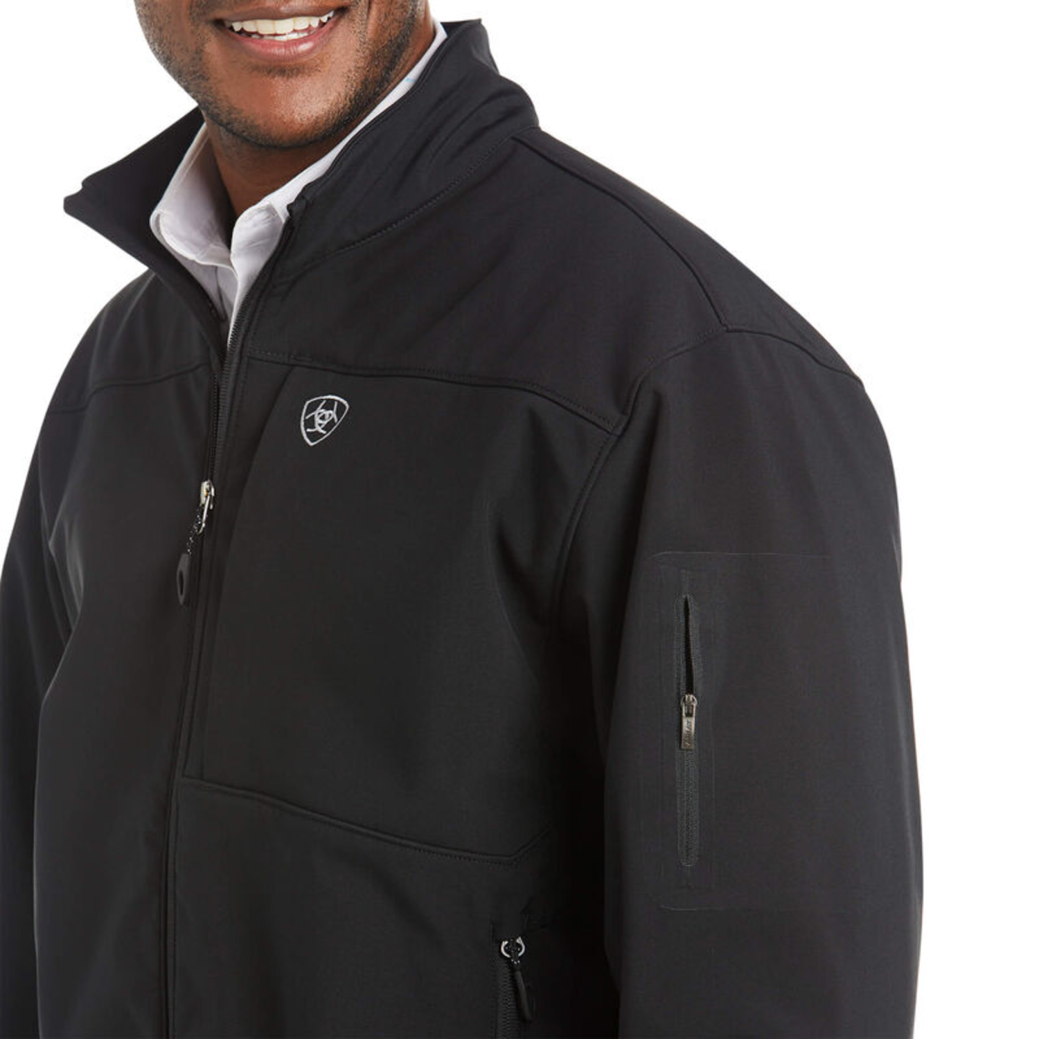 Mens Vernon 2.0 Softshell Jacket Black 