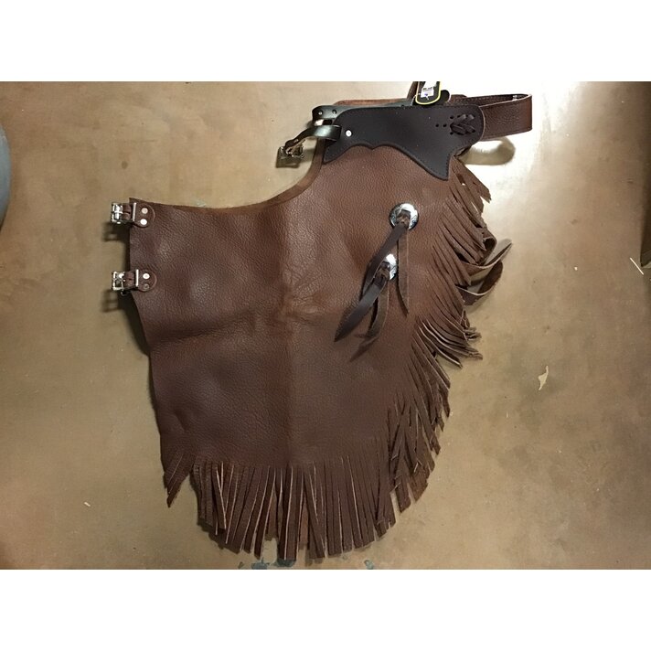 Chaps En Cuir B Bar B, Fabrication USA, Idaho, Pour Cowboy Ou Chasse, Adulte