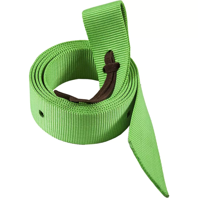 Mustang 6'  Nylon Latigo Tie Strap Lime