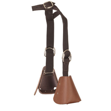 Mustang Kiddy Up Stirrups with Tapaderos