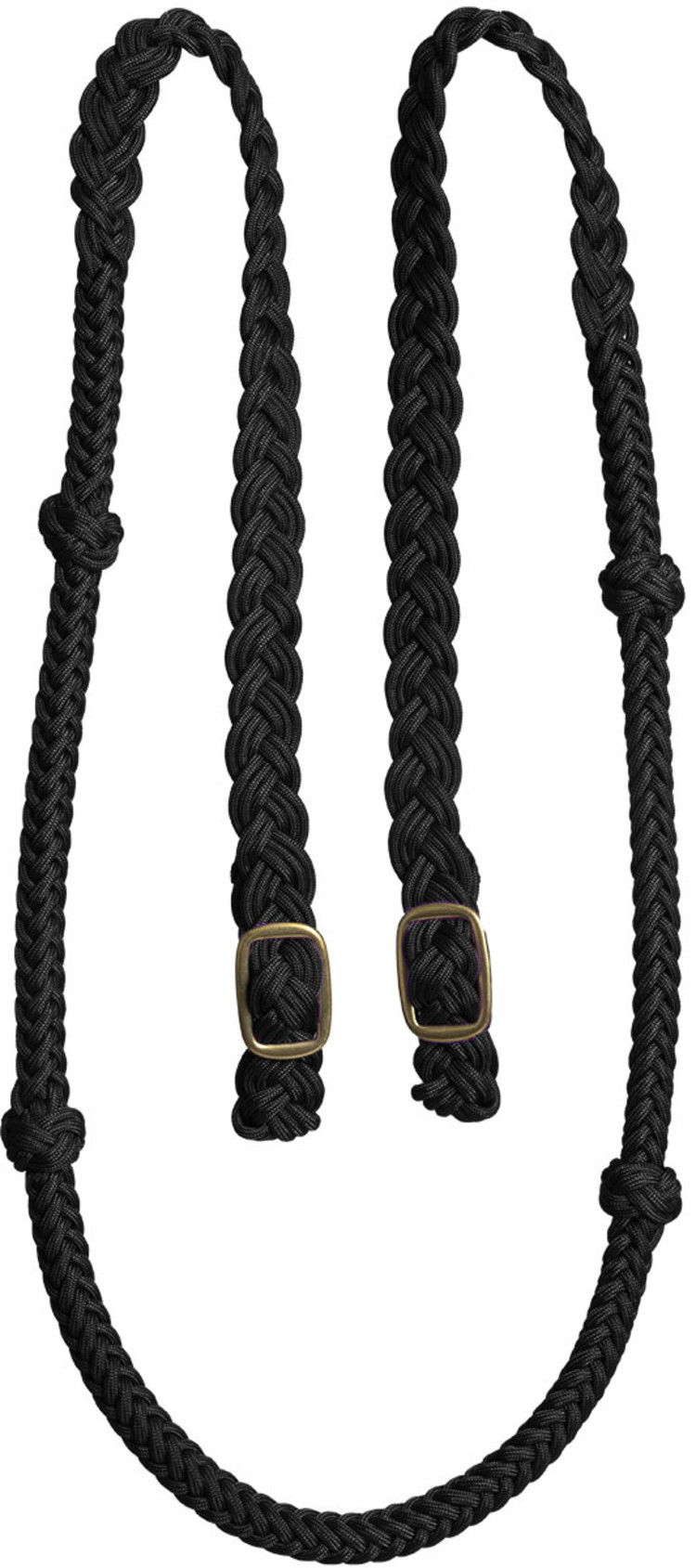 Mustang 3/4" Stabilizer Barrel Rein Black