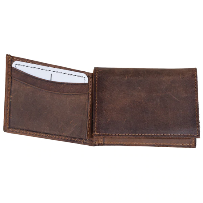 Foreman Distressed Leather TriFold Wallet