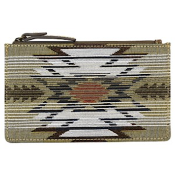 Tony Lama Wallet Neutral Aztec Jacquard
