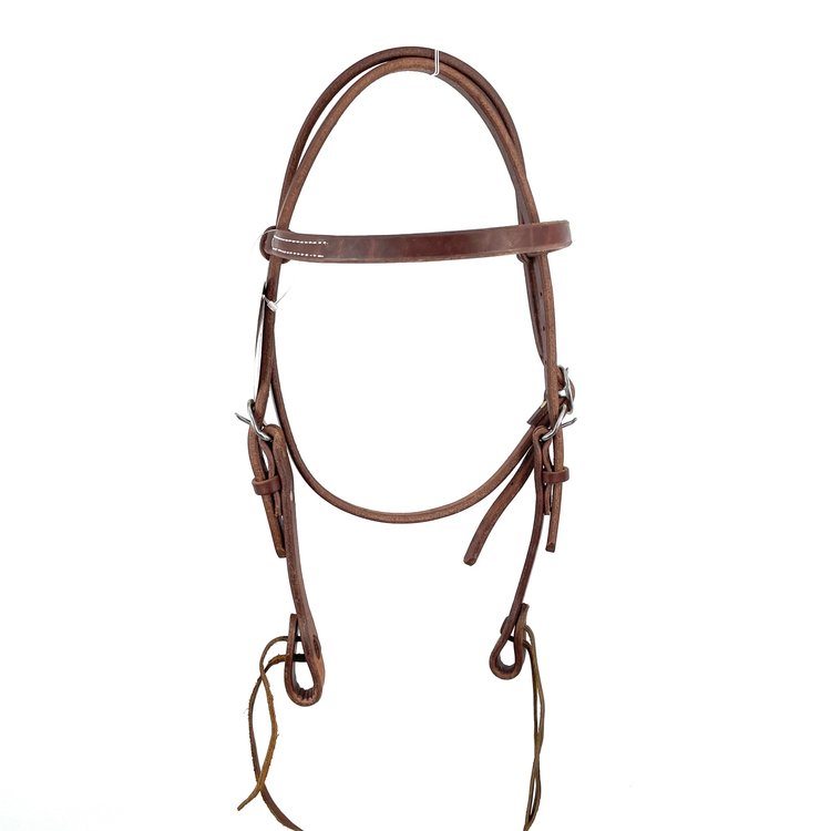 Cowperson Tack Double Buckle Browband Headstall
