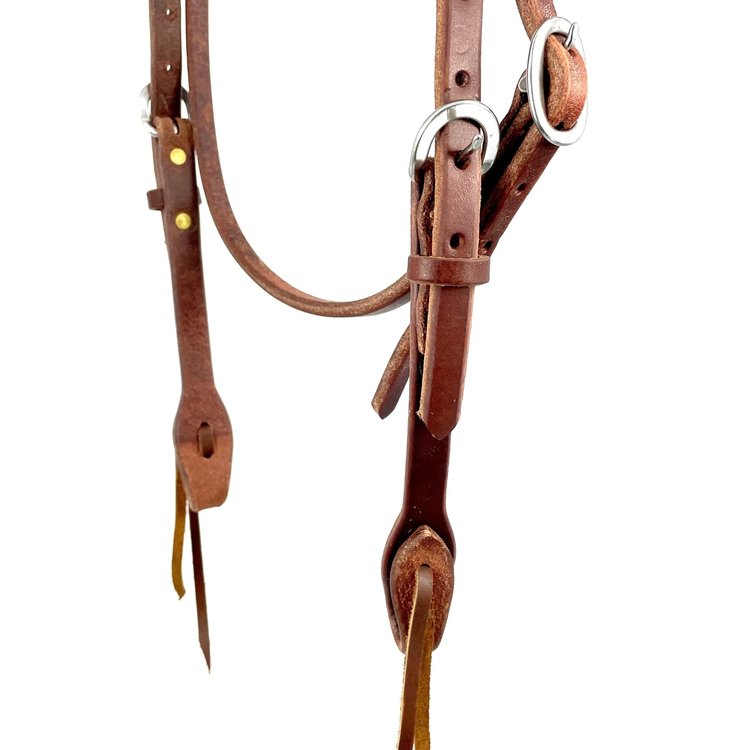 Cowperson Tack Double Buckle Browband Headstall