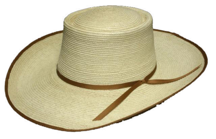 SunBody Hats 4" Reata Coffee Bound Palm