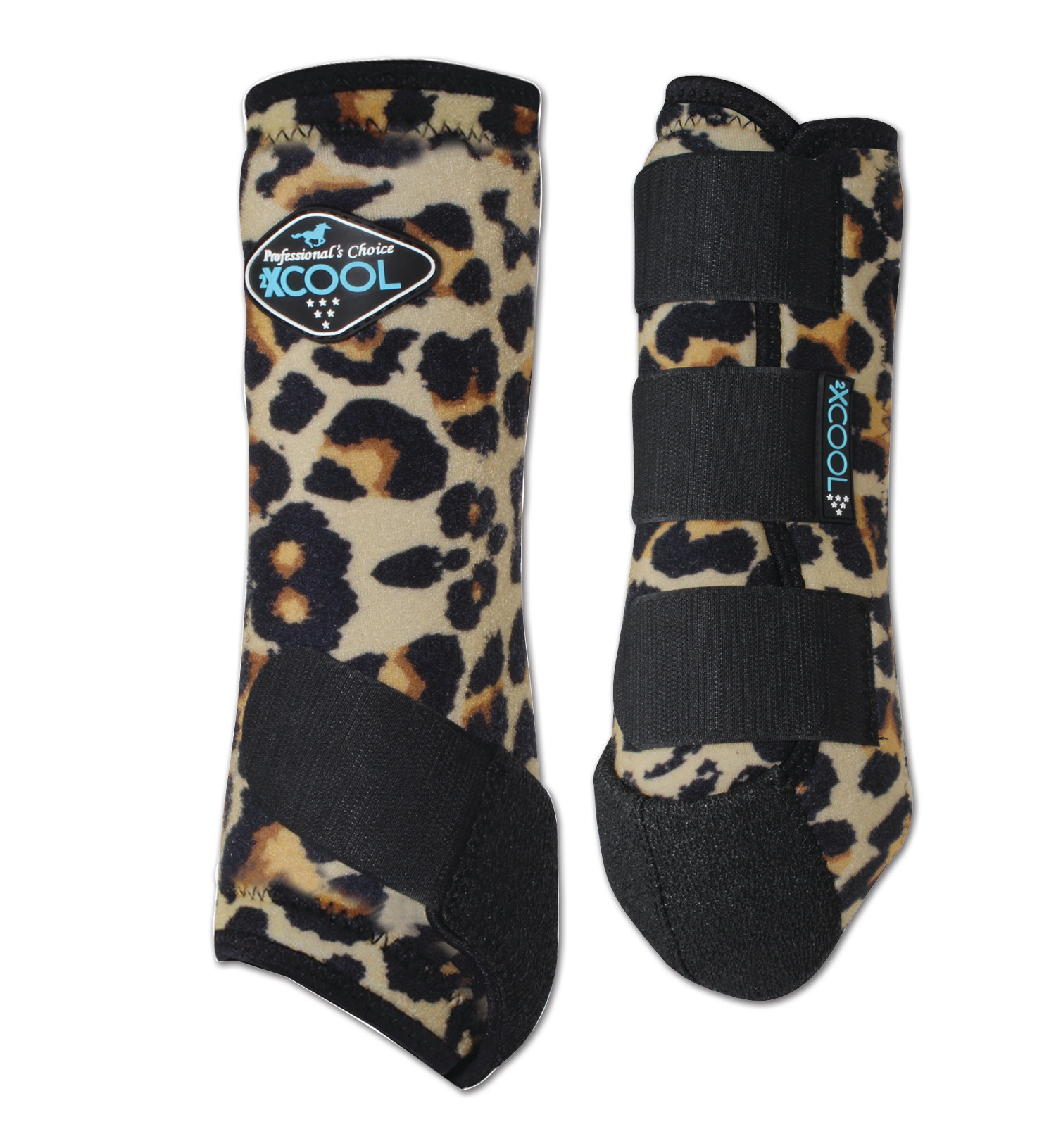 2XCool Sports Medicine Boots Cheetah