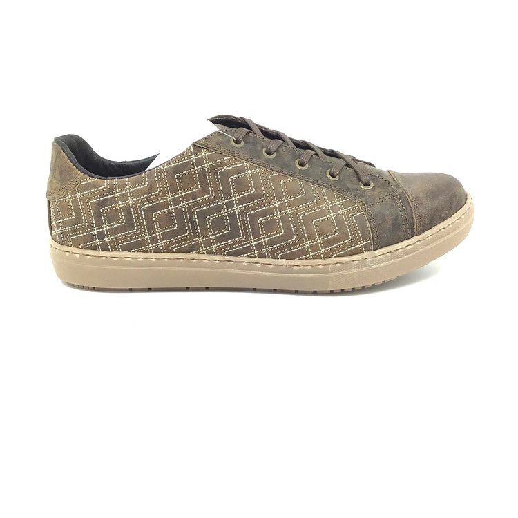 Tin Haul Straight Up Stitched Brown Leather Shoe