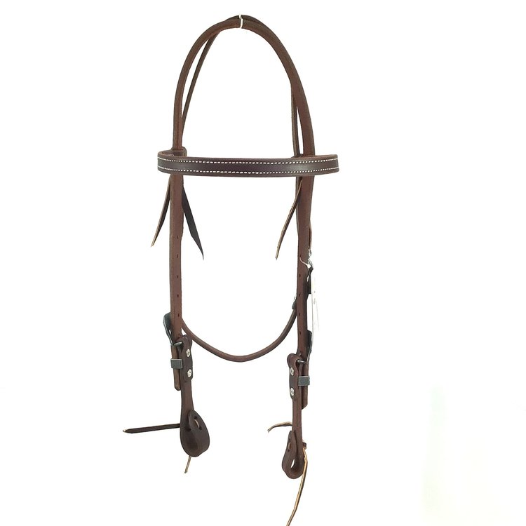 Weaver Leather Chevron 3/4" Straight Browband