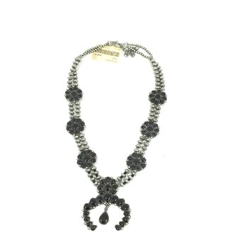 B-Elegant Black Squash Blossom