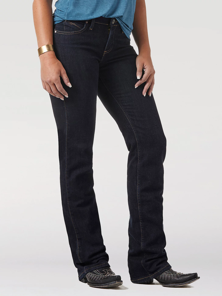 Wrangler Wrangler Ladies Q-Baby Ultimate Riding Jeans