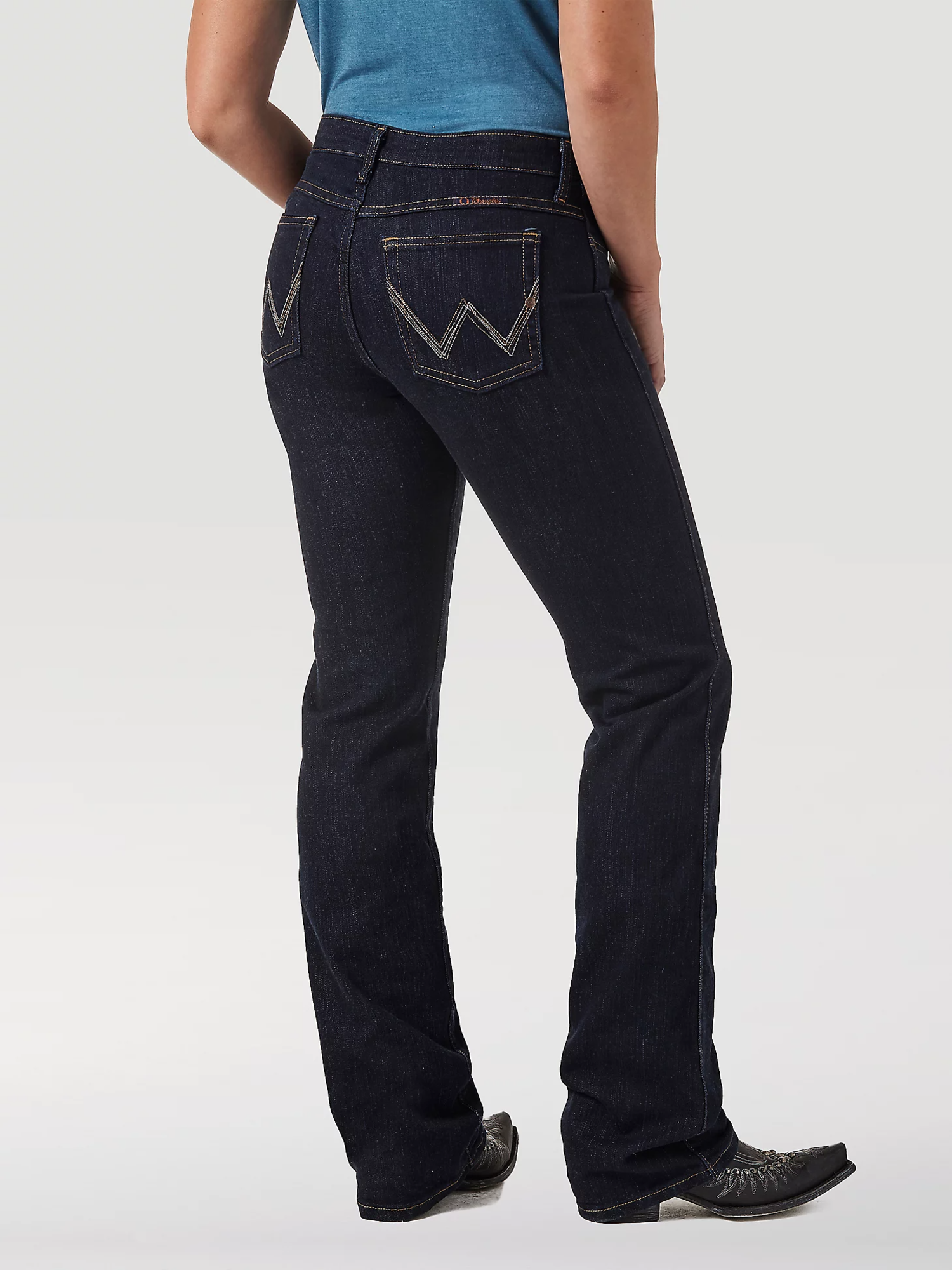 Wrangler Ladies Q-Baby Ultimate Riding Jeans - Frontier Western Shop