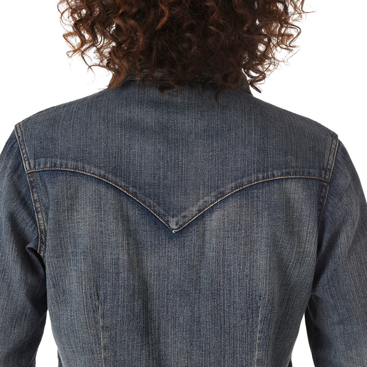 Wrangler Denim Snap Shirt