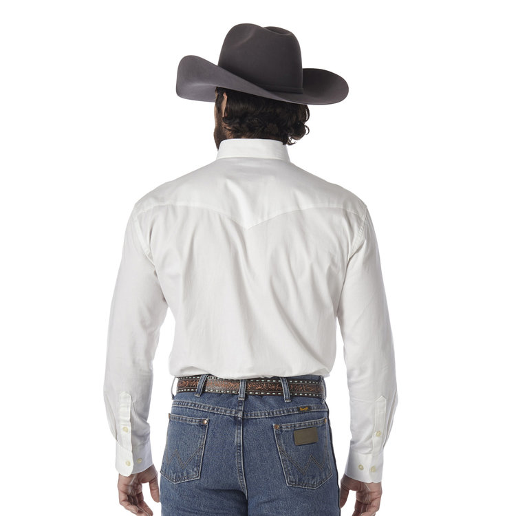 Wrangler Painted Desert Lightweight Twill Shirt White