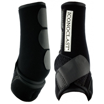 Iconoclast Orthopedic Sport Front Boot Black