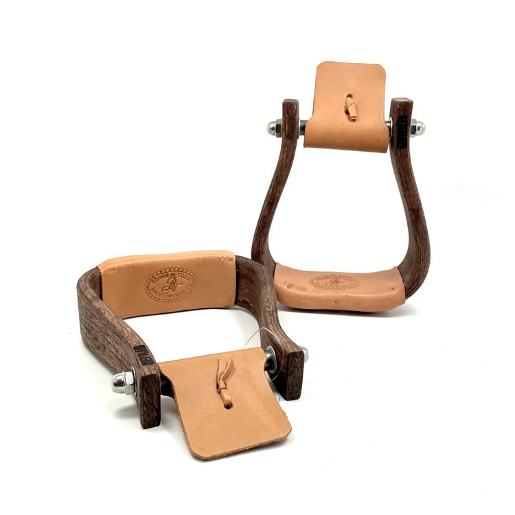Nettles Stirrups 2" Chisholms Stirrup Mahogany
