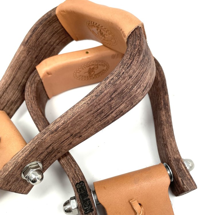 Nettles Stirrups 2" Chisholms Stirrup Mahogany