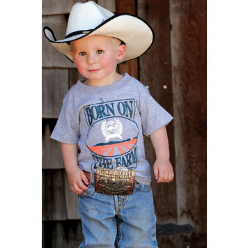 Cinch Infant Boys Jersey Tee Grey