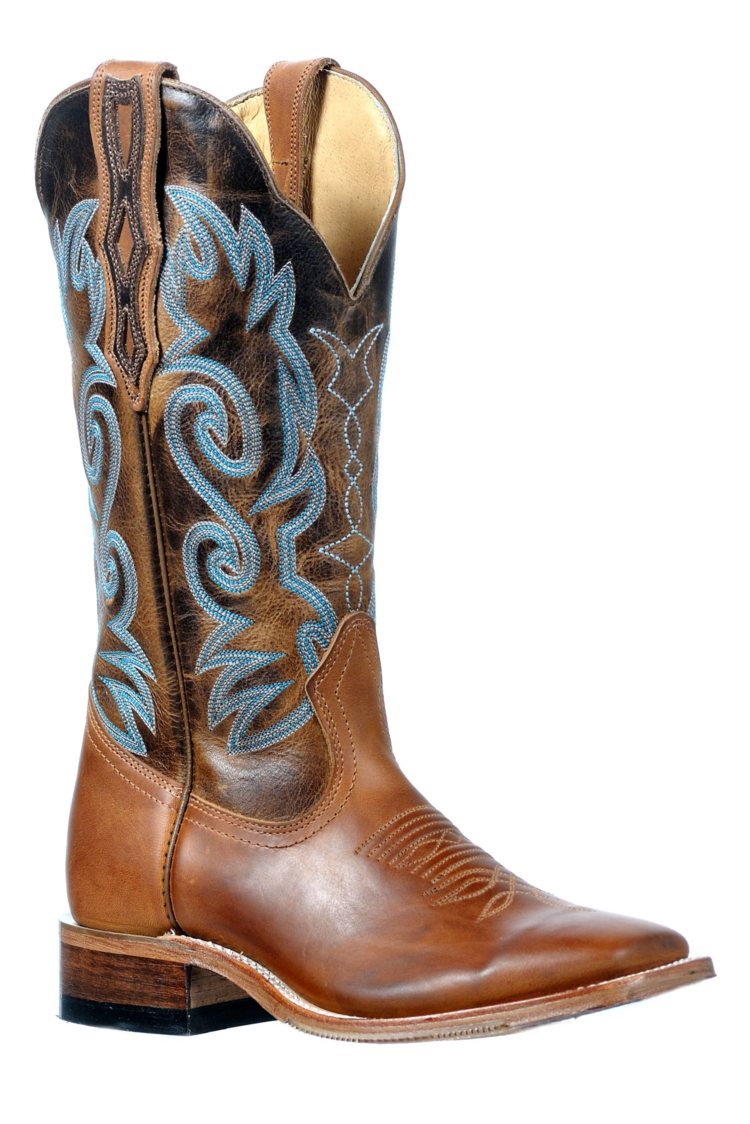 Boulet Shipyard Texas Tan Wide Square Toe Boot