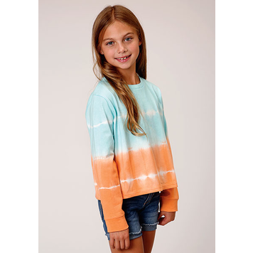 Roper Girls Knit Tie Dye T-Shirt
