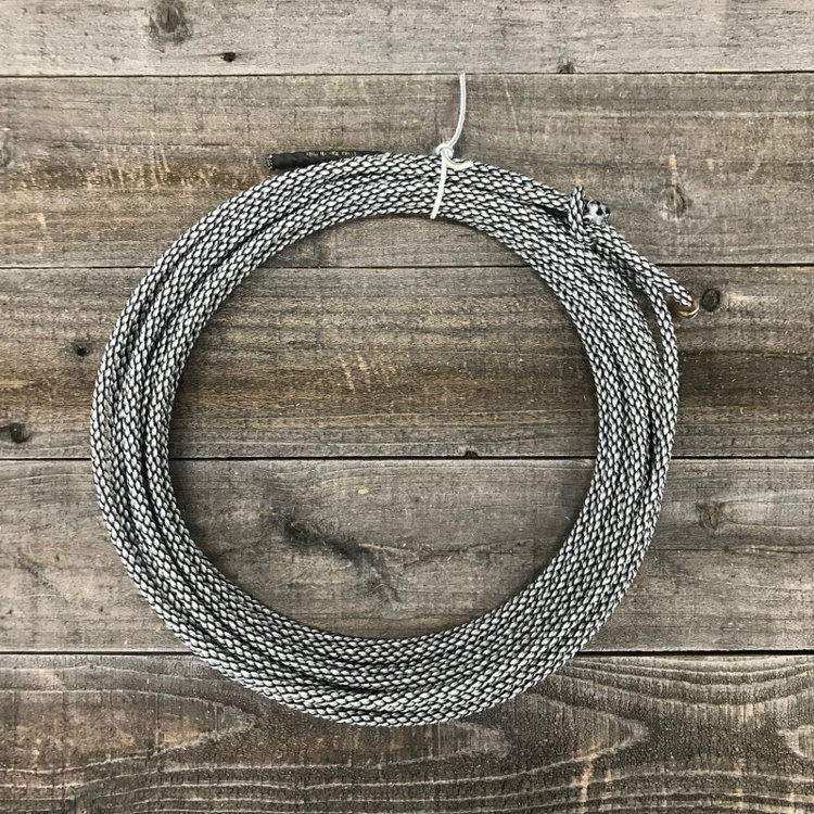 Cowboy Cordage Uoza Ranch Rope Black/White/Silver
