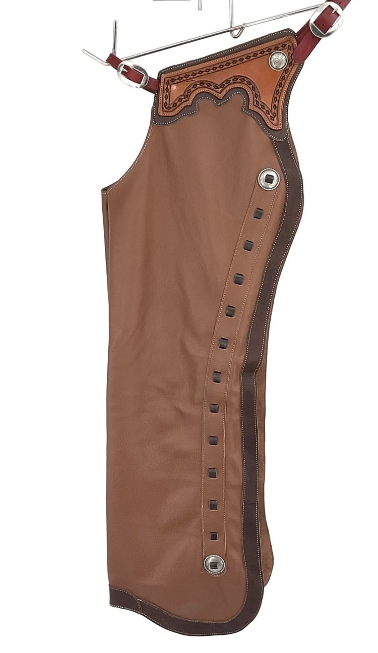 Rockin' Y Saddlery Batwing Chaps with Zippers