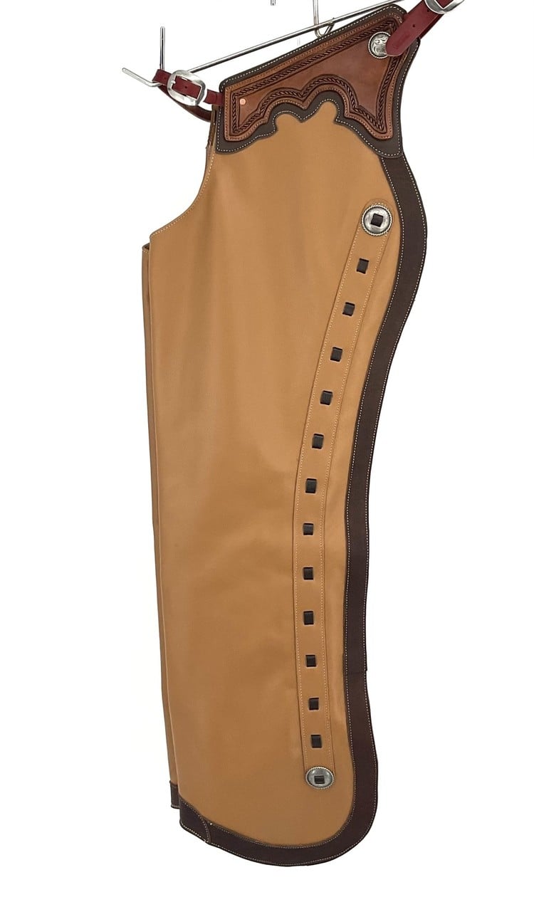 Rockin' Y Saddlery Batwing Chaps with Zippers