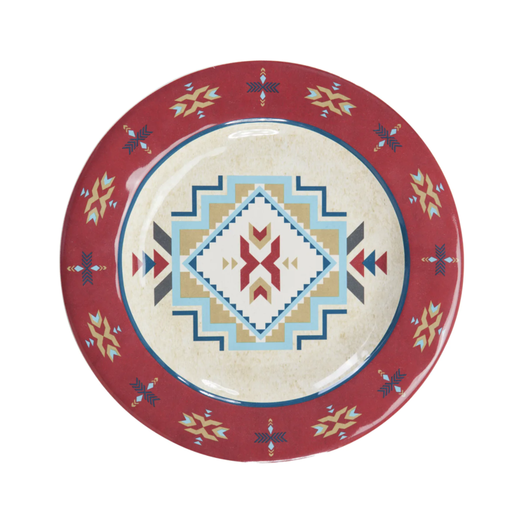 HiEnd Accents Spirit Valley Melamine Dinner Plate