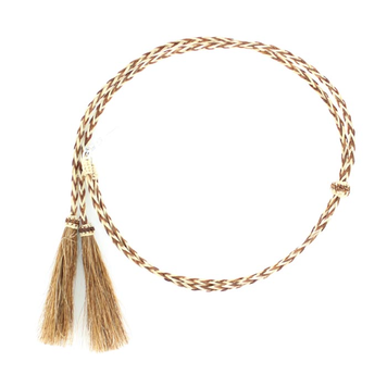 Double S Collection Horse Hair Stampede String Rust/Tan