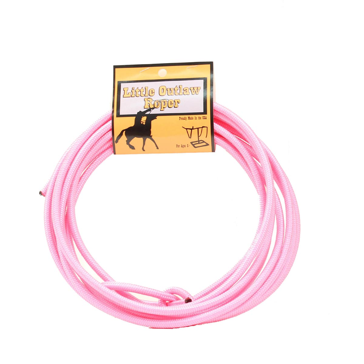M&F Western Products Little Outlaw Rope Pink