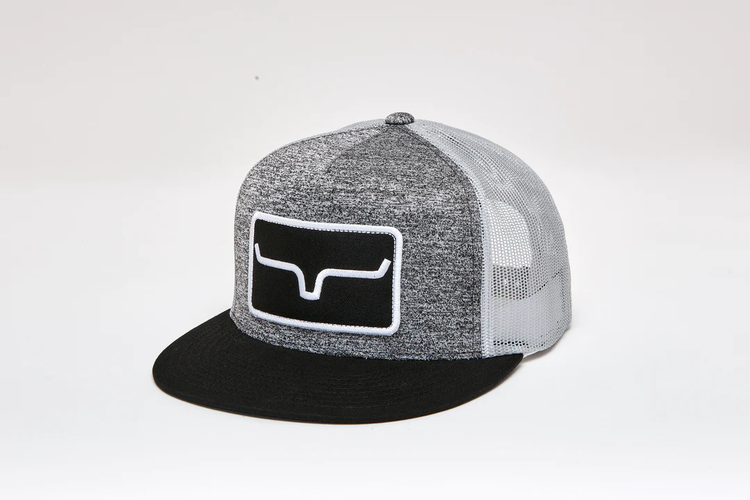 Kimes Ranch Banner Ventilated Cap Heather Grey